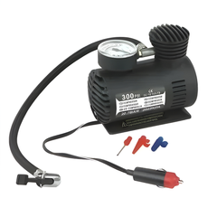 Mini 12V 300PSI Car Air Pump | Portable Electric Tyre Inflator Compressor for Cars & Bikes
