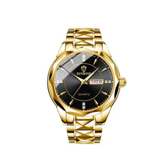 Binbond Men’s Quartz Watch – Classic Design with Stainless Steel Band