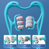 6 Wheel Pressure Point Neck Massager – Dard, Stress aur Thakaan se Fori Relief