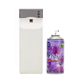 Automatic Air Freshener Dispenser – Fresco Jasmine Refill ke Sath (Auto Spray System)