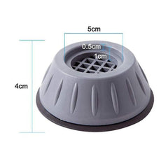 Pack of 4 Washing Machine Feet Round Pads