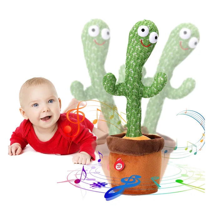 Cute Dancing and Talking Cactus Toy