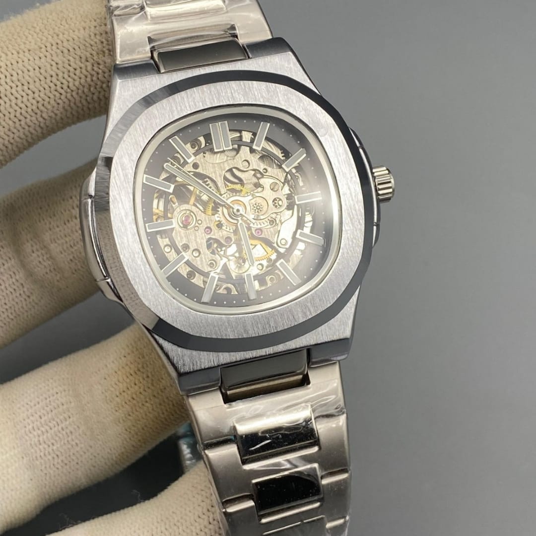 Bestwin Automatic Mechanical Skeleton Watch – Men’s Luxury Timepiece