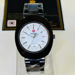 Black Rado DiaStar Men’s Quartz Watch – Sleek Modern Design