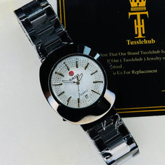 Black Rado DiaStar Men’s Quartz Watch – Sleek Modern Design