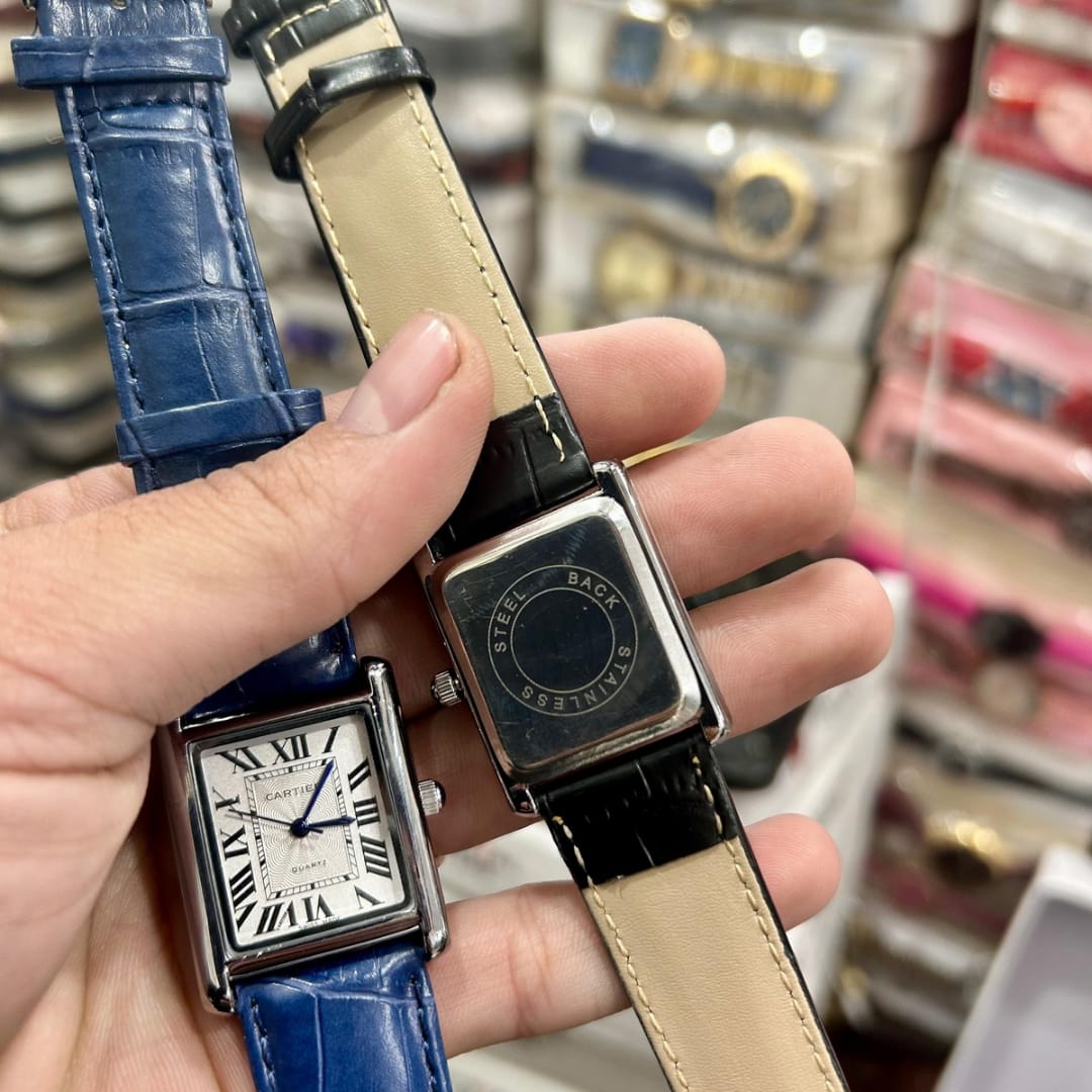 Pierre Lucerne Tank-Style Swiss-Inspired Watch – Classic Elegance