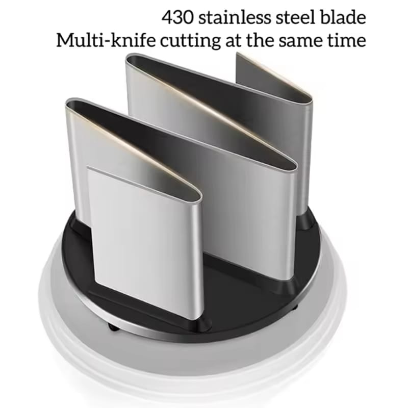 Manual Hand-Press Vegetable & Onion Chopper – Seconds Mein Fast Cutting (No Electricity)