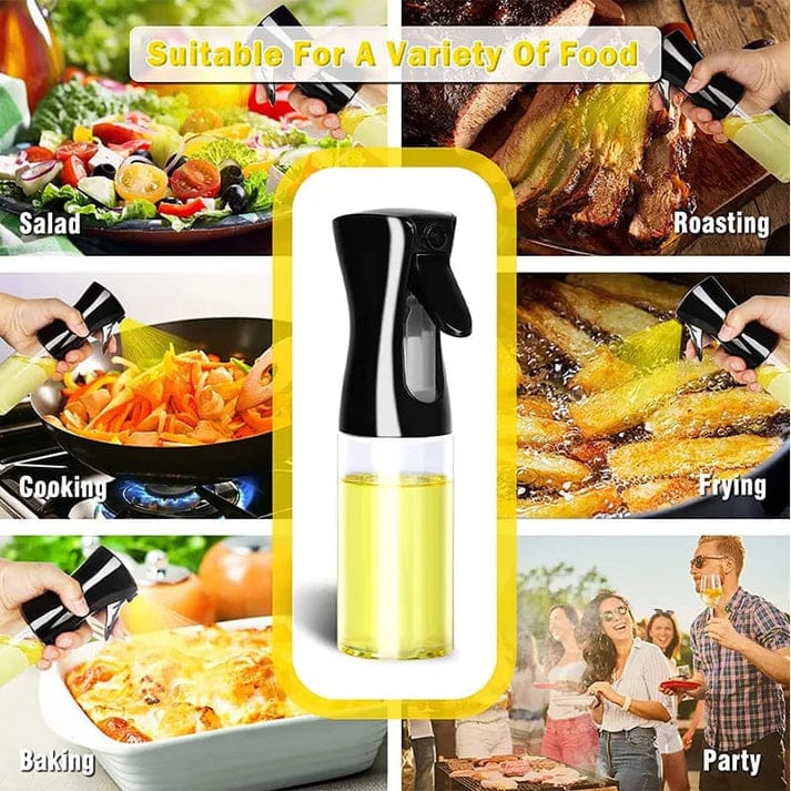 “Premium Oil Spray Bottle – Refillable Glass Oil Sprayer for Cooking | COD Pakistan”