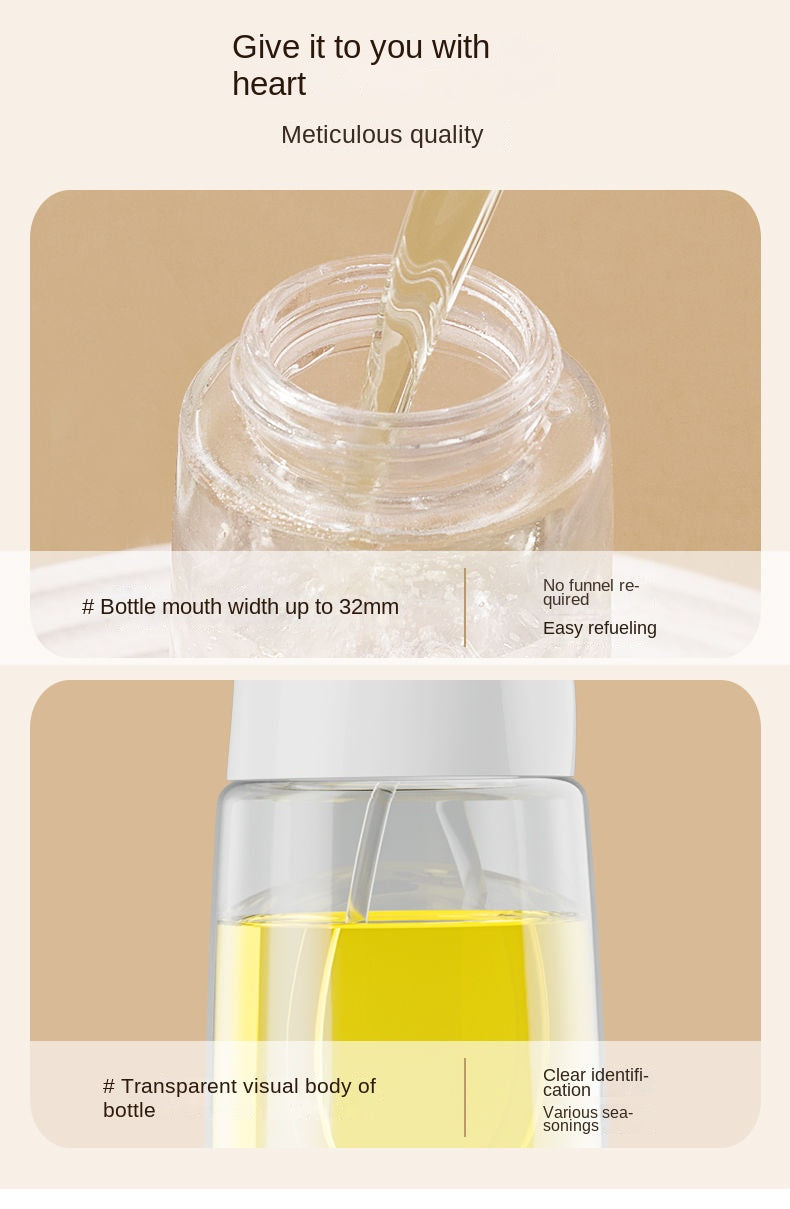 “Premium Oil Spray Bottle – Refillable Glass Oil Sprayer for Cooking | COD Pakistan”