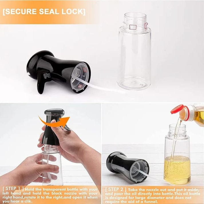 “Premium Oil Spray Bottle – Refillable Glass Oil Sprayer for Cooking | COD Pakistan”