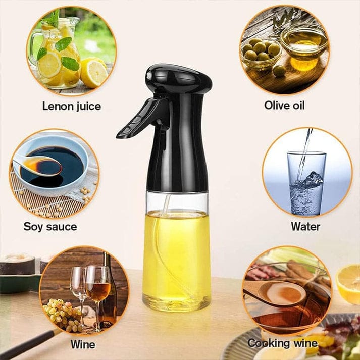 “Premium Oil Spray Bottle – Refillable Glass Oil Sprayer for Cooking | COD Pakistan”