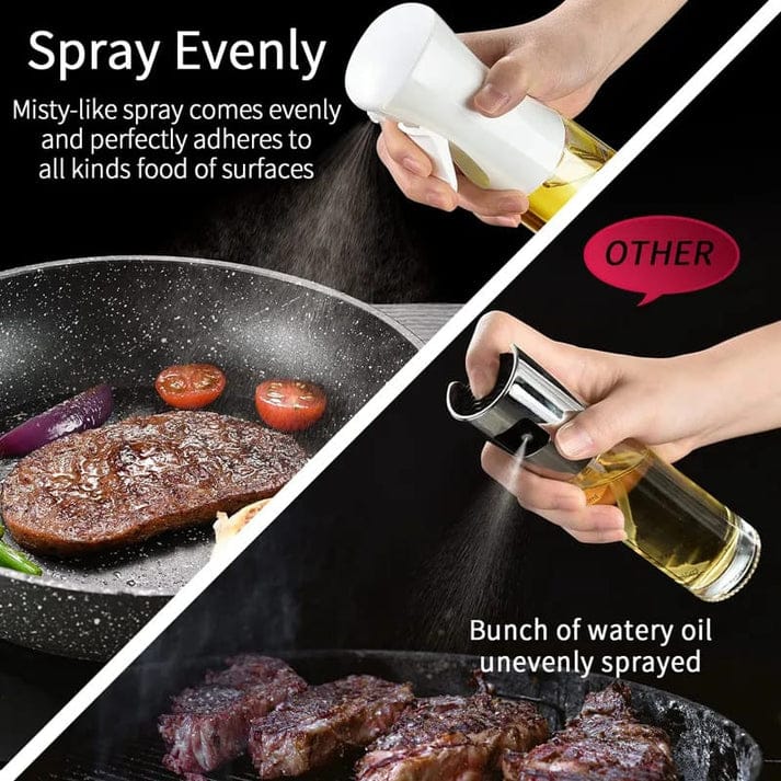 “Premium Oil Spray Bottle – Refillable Glass Oil Sprayer for Cooking | COD Pakistan”