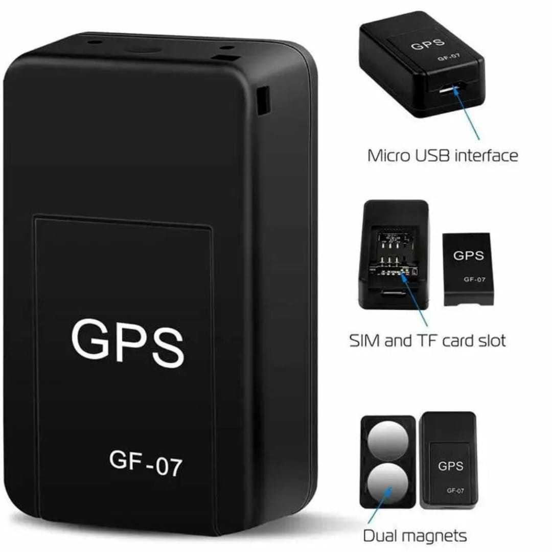 GF-07 Mini Magnetic GPS Tracker – Real-Time Vehicle, Pet & Personal Item Locator