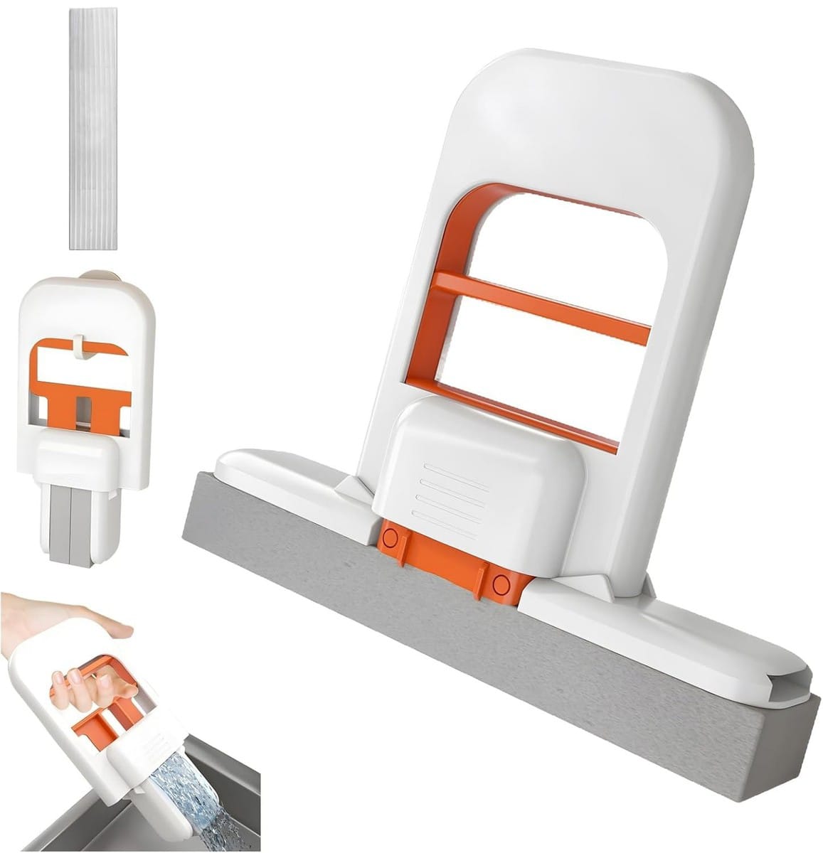 “Mini Portable Foldable Desktop Sponge Mop – Easy Cleaning for Home & Office | COD Pakistan”